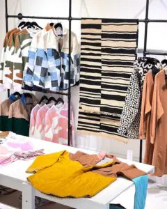 A selection of clothing available at Burkelman