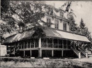 The Rothery homeafter being remodeled by the Elks in 1949.