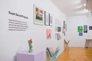 The Super Secret Projects gallery launched as a co-op in 2023.