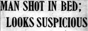 A newspaper headline about the case