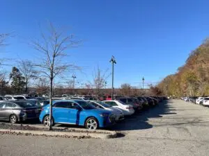 The north Metro-North lot Photo by J. Simms