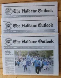 Copies of The Haldane Outlook
