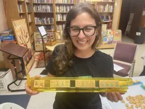 Jessica Dommu co-founded the mahjong night at BHA. Photo by J. Asher