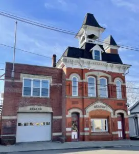 The former Beacon Engine Co. firehouse is located at 57 E. Main St. Photo by J. Simms
