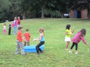 Bubbles, a chance to run around - - that's all that's needed
