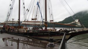 Mystic Whaler at the Cold Spring dock