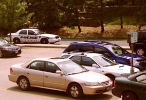 Police patrol Metro-North parking lot