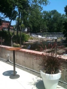 View of Beacon Falls and Fishkill Creek From The Patio