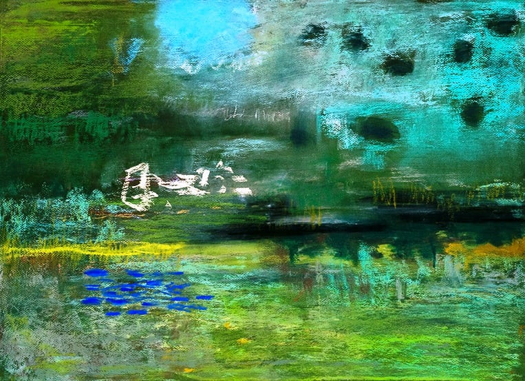 "Lunar Moon," by Sheilah Rechtschaffer