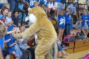Garrison pep rally