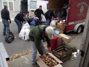 Aid for Hurricane Sandy CS Firehouse