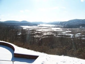 View from the Belvedere at Boscobel (Photo courtesy of Boscobel)