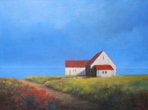 Painting by Linda Puiatti (Photo courtesy of RiverWinds)