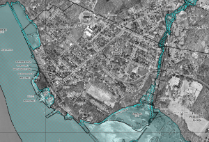 FEMA's 2013 map shows flood-prone Cold Spring areas along the Hudson River and Foundry Brook.