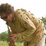 David Rothenberg plays with cicadas (Photo by Umru Rothenberg)