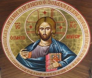 Icons at the Saint Basil Academy Chapel, including representations of Christ, angels and saints, are images treated with special reverence and used in prayer.