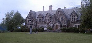 The centerpiece of the Saint Basil Academy property, a cut-granite Tudor, was once the home of Jacob Ruppert Jr., brewing baron and an owner of the New York Yankees for 24 years. Ruppert was enshrined in the National Baseball Hall of Fame July 28 at the 2013 induction ceremony in Cooperstown. 