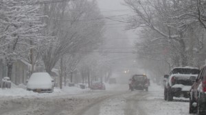 Winter storms can disrupt village life for days.