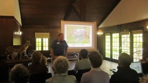 Heitmuller speaks to the group.