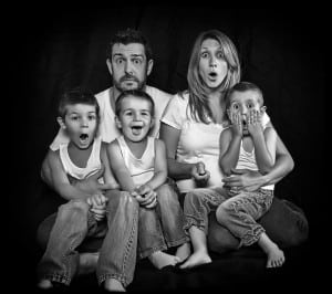 Surprise! The Williams family