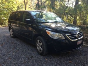 The minivan