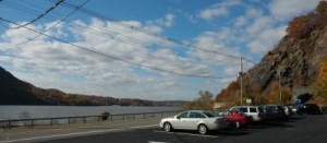 The Hudson Fjord Trail would parallel the river and Route 9D, shown here at the Breakneck Ridge tunnel. Photo by L.S. Armstrong