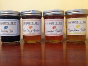 Meyer Lemon Marmalade, from the initial line of Eleanor's Best products