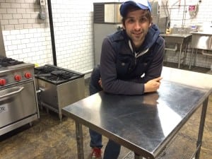 Jason Robert Schuler in the new kitchen for Drink More Good.