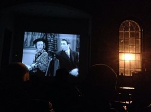 December's CSFS screening of The Shop Around The Corner at Butterfield Library (Photo courtesy of the CSFS)