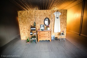 A 'table-free' booth area at the Bazaar-On-Hudson space (Image courtesy of The Living Room)