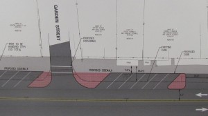 Diagonal parking has been proposed for part of Main Street. (Photo by M. Turton)