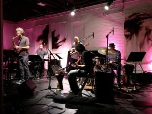 Damon Banks plays bass at a recent performance at Brooklyn's Shapeshifter Lab. Photo courtesy of Damon Banks
