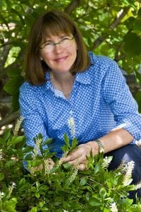 Kim Eierman is a local environmental horticulturist who specializes in creating healthy ecosystems in the landscape. (Photo by Ronald Meyerson)