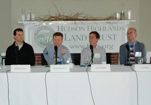 Forum panelists share their expertise; from left: Jeffrey Domanski, James Hartford, Sam McAfee, Joe Fahey.
