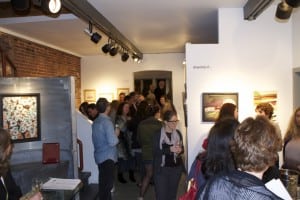 Gallery 66 NY draws a crowd at First Friday on May 2.