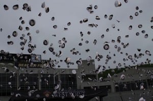 The hat toss