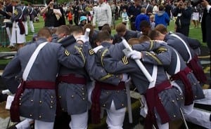 Graduating cadets