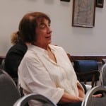 Barbara DeSilva presented her arguments at the Town Board meeting. Photo by L.S. Armstrong