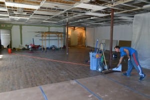 No sign of the former Cold Spring post office remains as Foodtown's expansion gets into high gear.