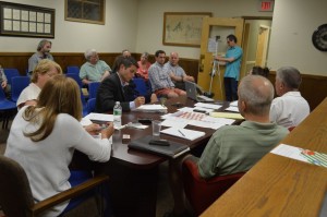 Much more than trees were on the minds of those in attendance at Tuesday's Village Board meeting.