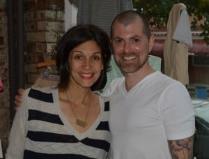 Swing's Stephanie Doucette and Evan Ross