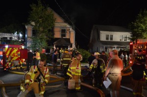 The men and women from five area fire departments who raced to the scene on High Street on Monday are all unpaid volunteers. The Cold Spring Fire Company alone sent 23 firefighters to help battle the blaze. 