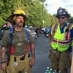 Five area fire companies and six ambulance corps responded to the incident. Photo by Melissa Rimm