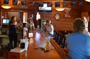 The Eagle's Nest pub has a cozy atmosphere — and a varied menu.