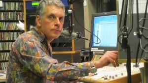 Marc Breslav is in his 21st year as a DJ at WVKR. (Photo by Arlene R. Seymour)