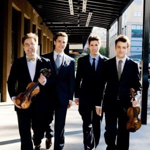 The Escher String Quartet (photo by Laura Rose)