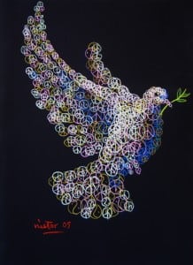 "Peace Dove" by Nestor Madalengoitia