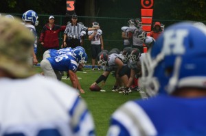 The Haldane Blue Devils will play their Homecoming game under lights Sept. 26.