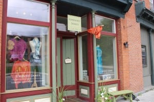 Gwenno James' store is located across from The Roundhouse and a few doors down from Dogwood.  