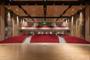 The six-month-old Marriott Pavilion theater at the Culinary Institute.